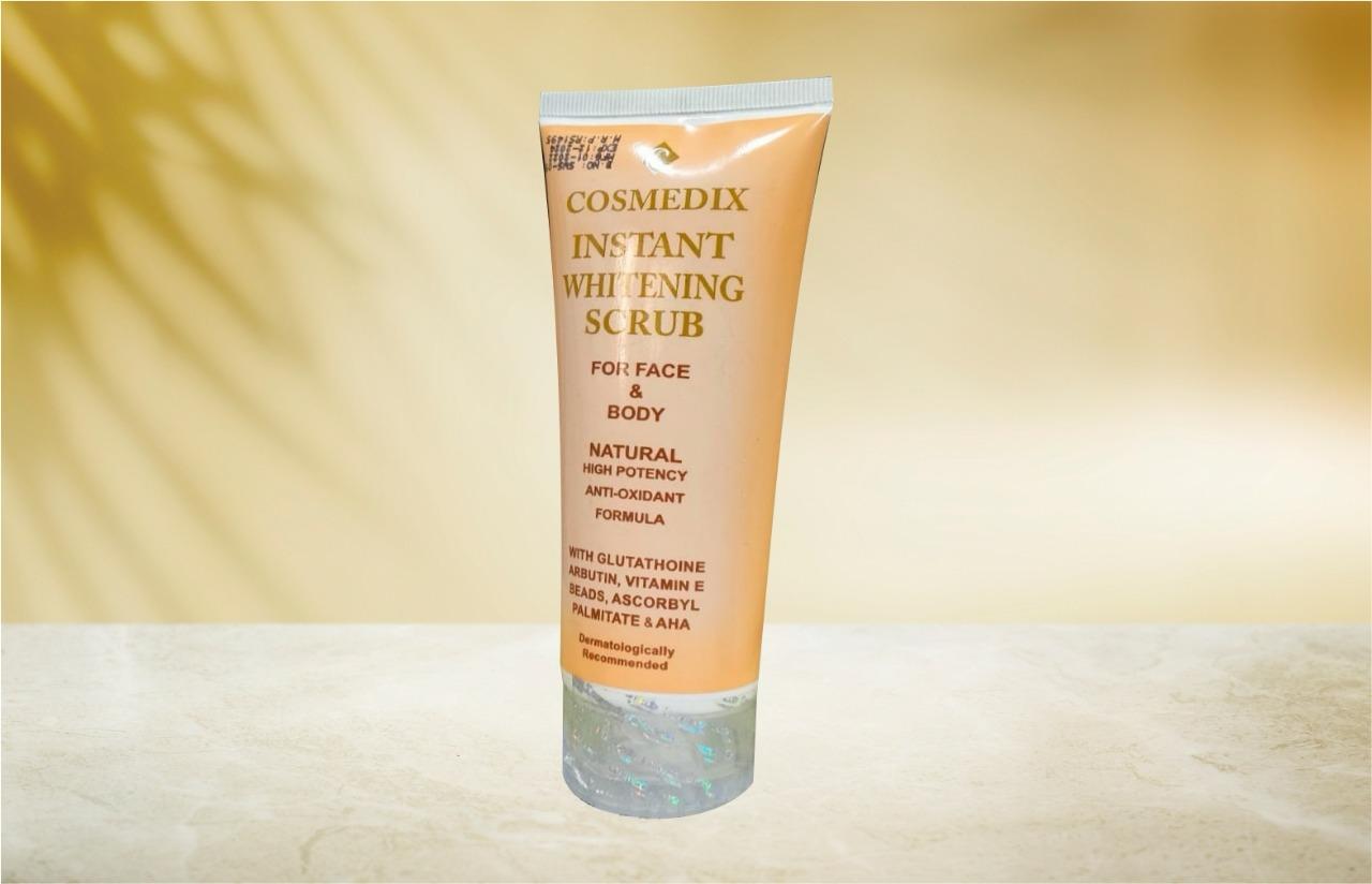 cosmedix instant whitening scrub